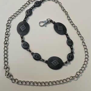 Silver Chain Belt